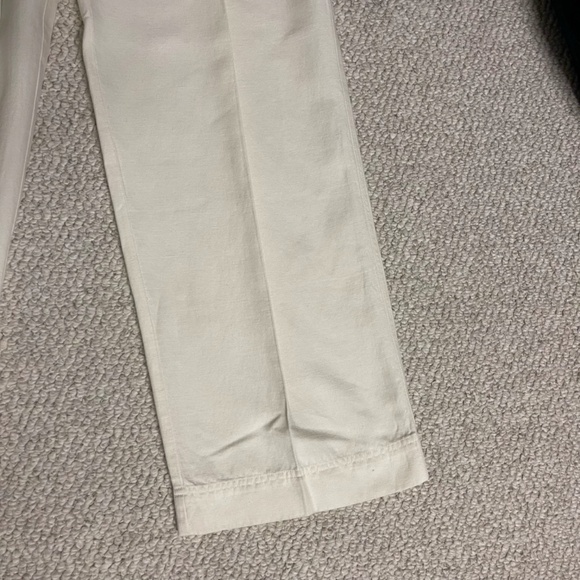 Apiece Apart New York White Linen Pants - Size XL - Picture 4 of 11